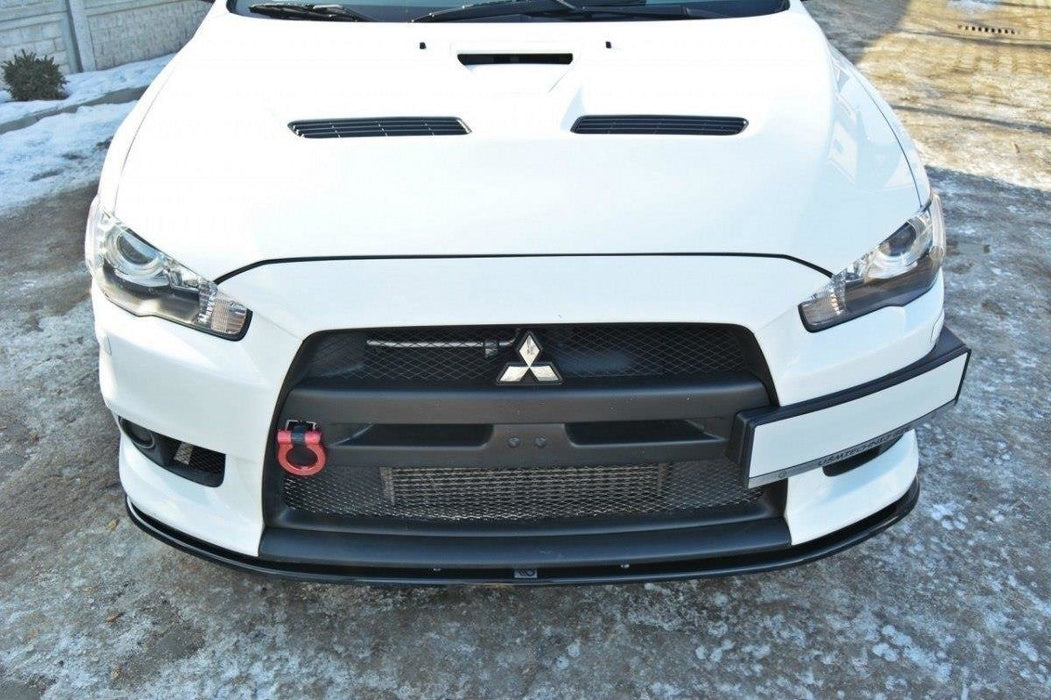 Maxton Design FRONT SPLITTER V.2 Mitsubishi Lancer Evo X