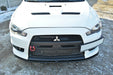 Maxton Design FRONT SPLITTER V.2 Mitsubishi Lancer Evo X