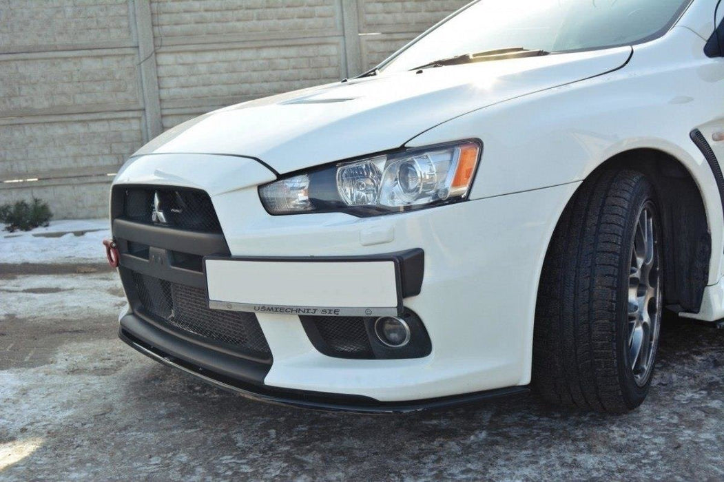 Maxton Design FRONT SPLITTER V.2 Mitsubishi Lancer Evo X