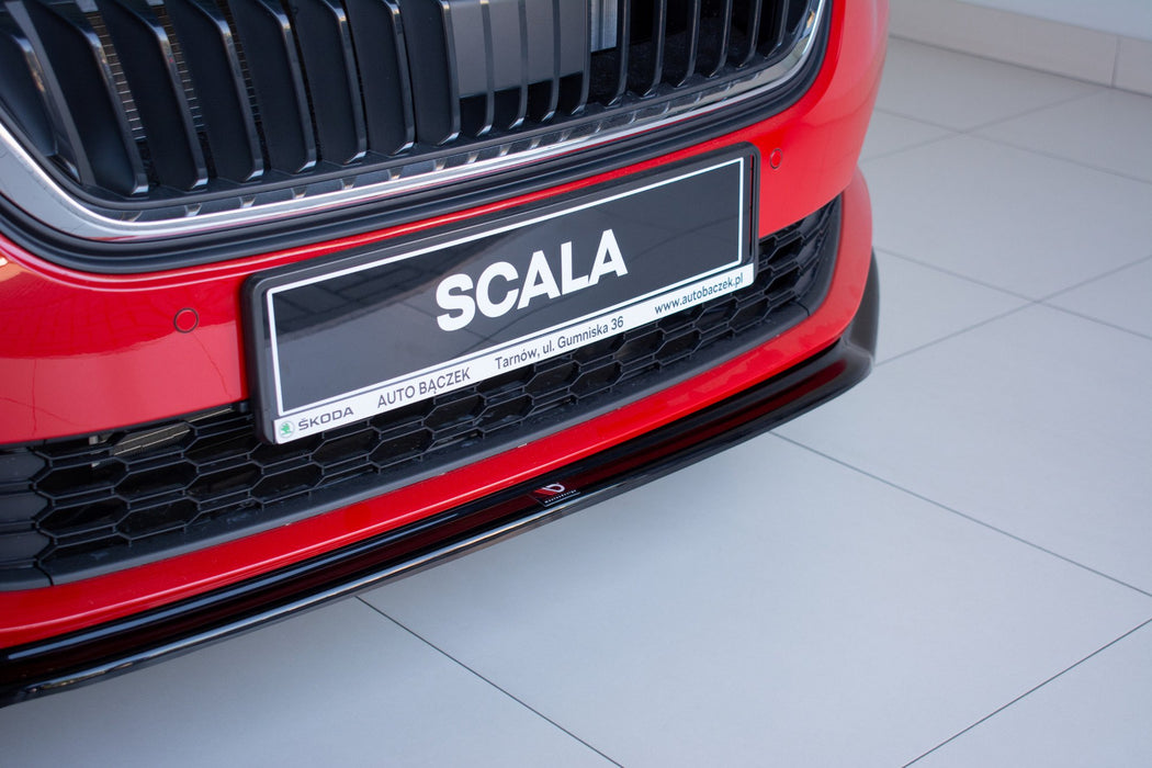 Maxton Design Front Splitter V.3 Skoda Scala