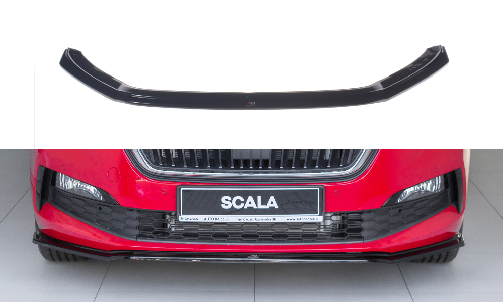 Maxton Design Front Splitter V.3 Skoda Scala