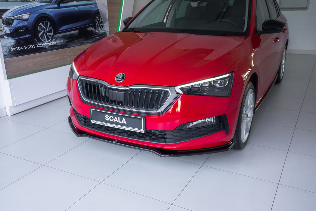 Maxton Design Front Splitter V.2 Skoda Scala