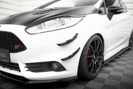 Maxton Design Front Bumper Wings (Canards) Ford Fiesta 7 ST Facelift