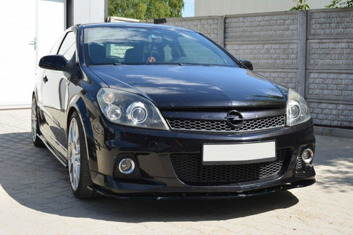 Maxton Design FRONT SPLITTER OPEL ASTRA H (FOR OPC / VXR)