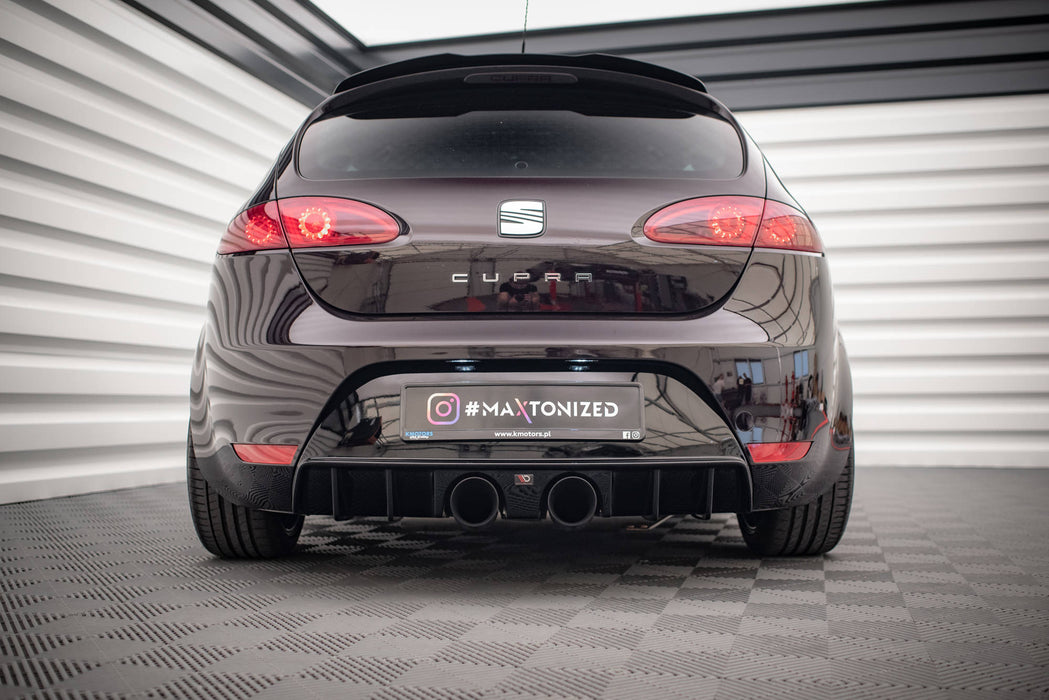 Maxton Design REAR VALANCE Seat Leon 2 Cupra/ Fr