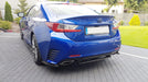 Maxton Design Rear Splitter (WITHOUT VERTICAL BARS) Lexus Rc