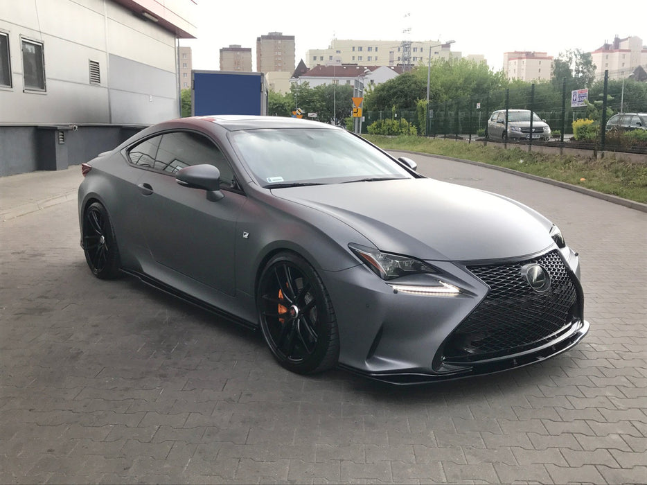 Maxton Design SIDE SKIRTS DIFFUSERS Lexus Rc