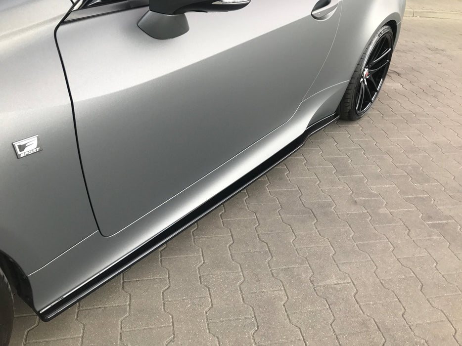 Maxton Design SIDE SKIRTS DIFFUSERS Lexus Rc