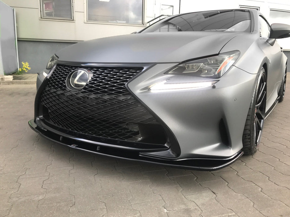 Maxton Design FRONT SPLITTER V.1 Lexus Rc