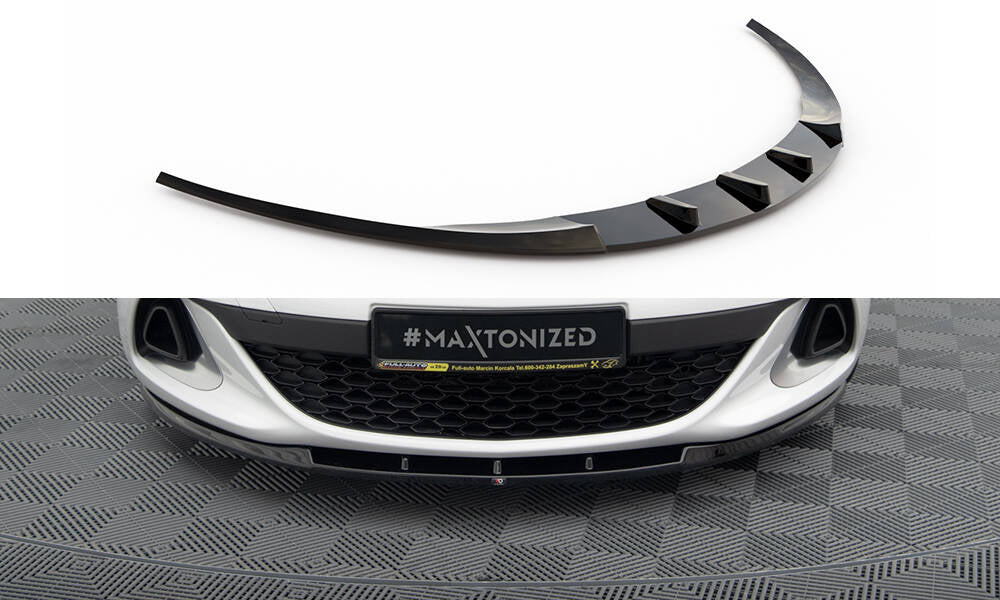 Maxton Design FRONT SPLITTER OPEL ASTRA J OPC / VXR NURBURG