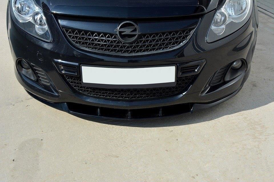 Maxton Design FRONT SPLITTER OPEL CORSA D NURBURG (FOR OPC / VXR BUMPER)