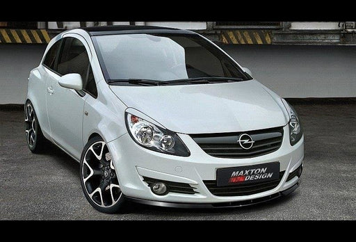 Maxton Design FRONT SPLITTER OPEL CORSA D (PREFACE)