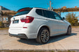 Maxton Design SPOILER EXTENSION for BMW X3 F25 M-Pack Facelift