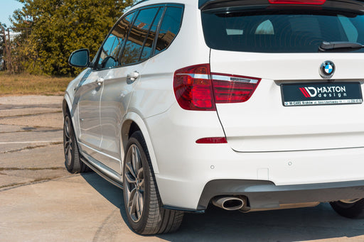 Maxton Design REAR SIDE SPLITTERS for BMW X3 F25 M-Pack Facelift