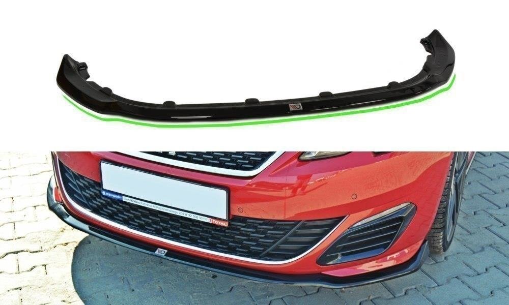 Maxton Design FRONT SPLITTER v.1 PEUGEOT 308 II GTI