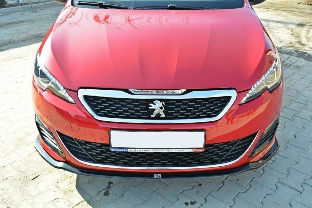 Maxton Design FRONT SPLITTER v.1 PEUGEOT 308 II GTI