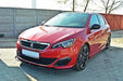 Maxton Design FRONT SPLITTER v.1 PEUGEOT 308 II GTI