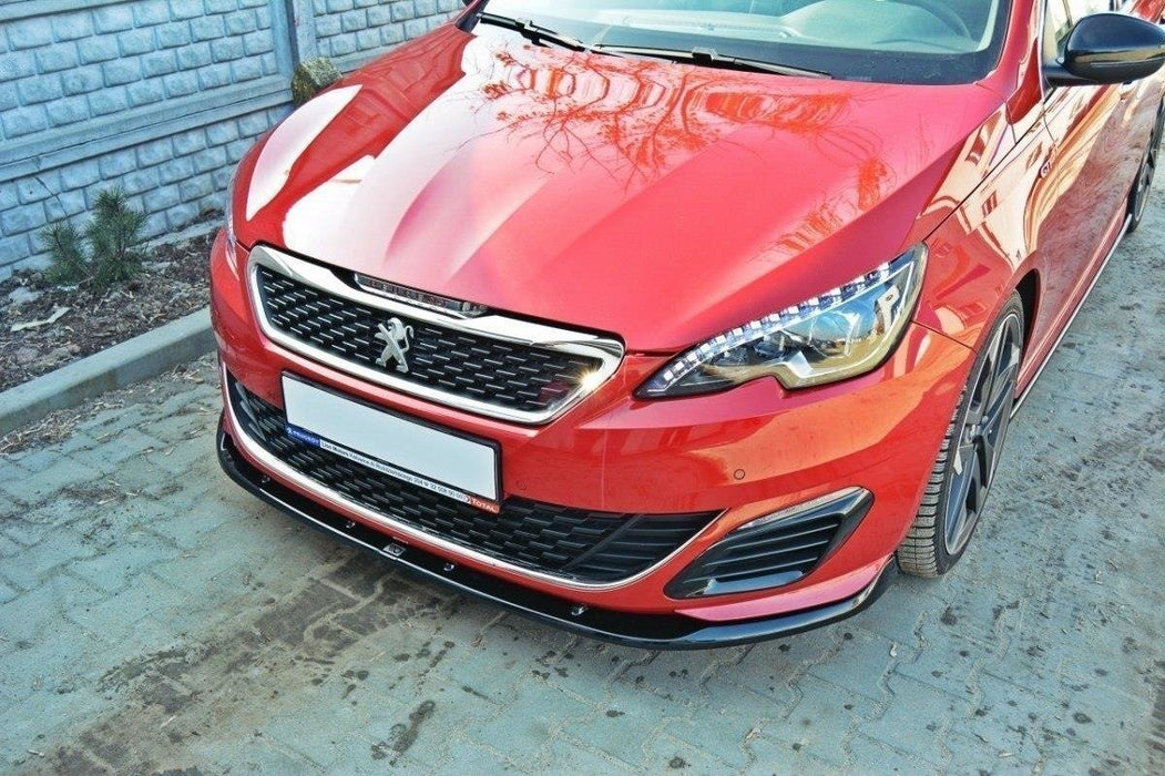 Maxton Design FRONT SPLITTER v.2 PEUGEOT 308 II GTI