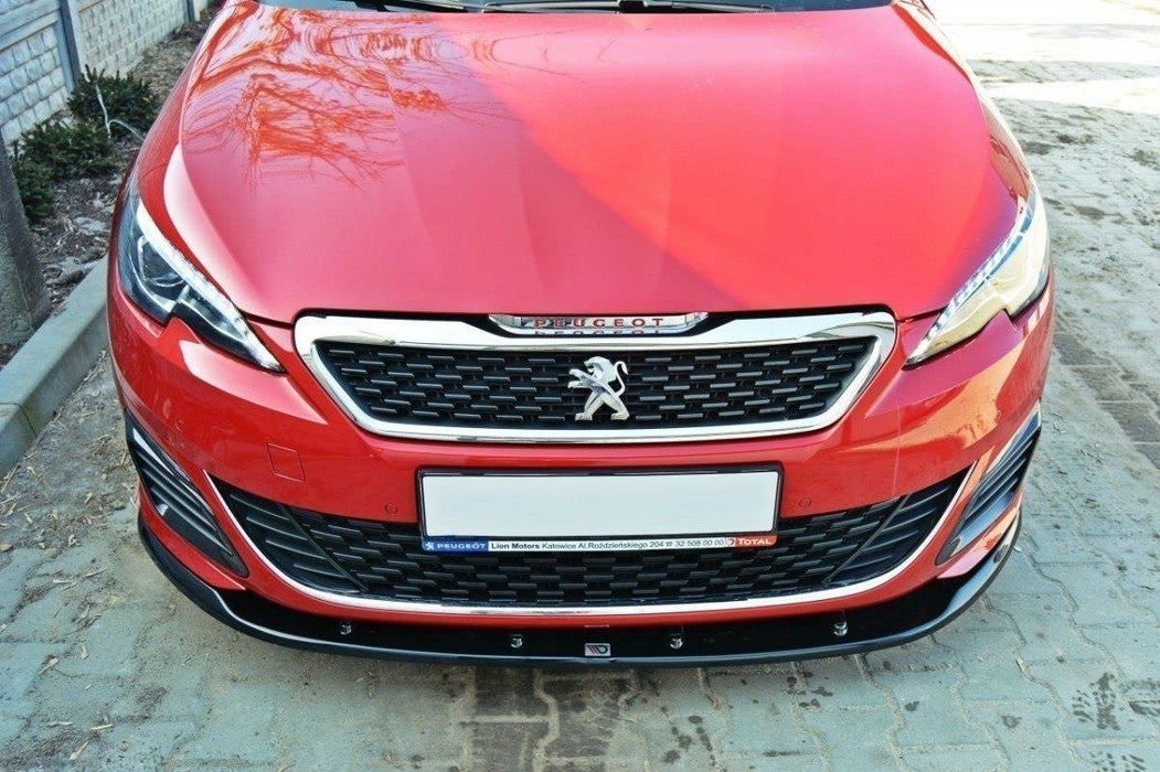 Maxton Design FRONT SPLITTER v.2 PEUGEOT 308 II GTI