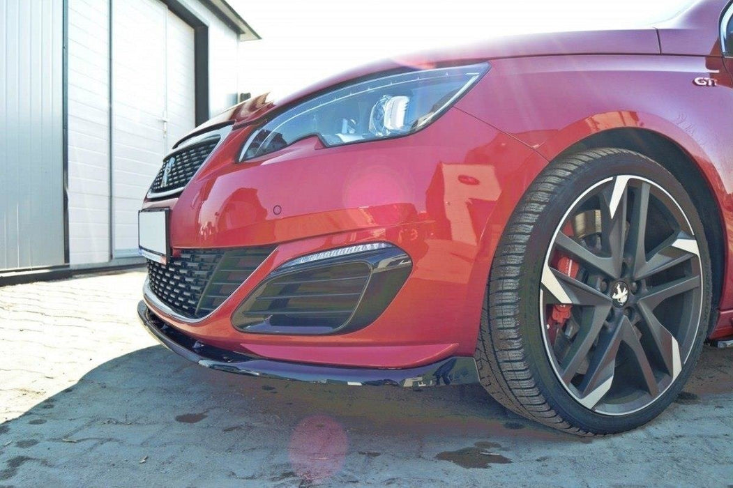 Maxton Design FRONT SPLITTER v.2 PEUGEOT 308 II GTI