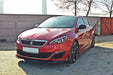 Maxton Design FRONT SPLITTER v.2 PEUGEOT 308 II GTI