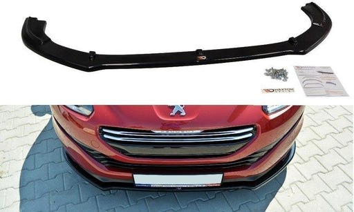 Maxton Design FRONT SPLITTER V.1 PEUGEOT RCZ FACELIFT