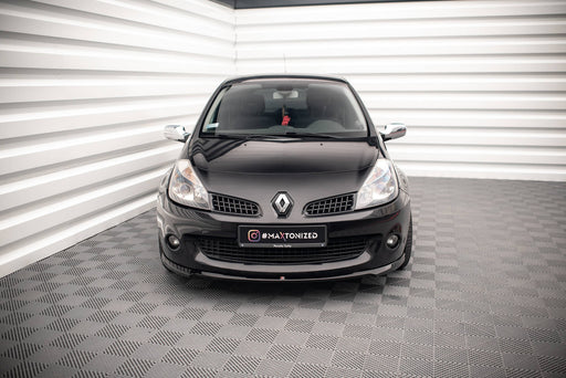 Maxton Design FRONT SPLITTER RENAULT CLIO III RS