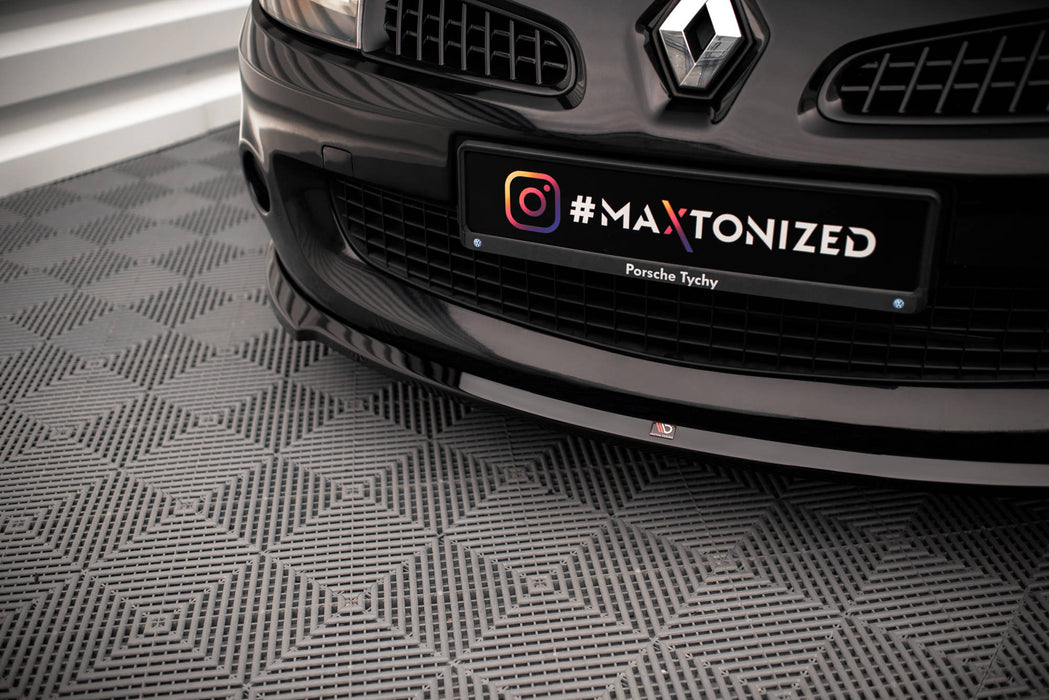 Maxton Design FRONT SPLITTER RENAULT CLIO III RS