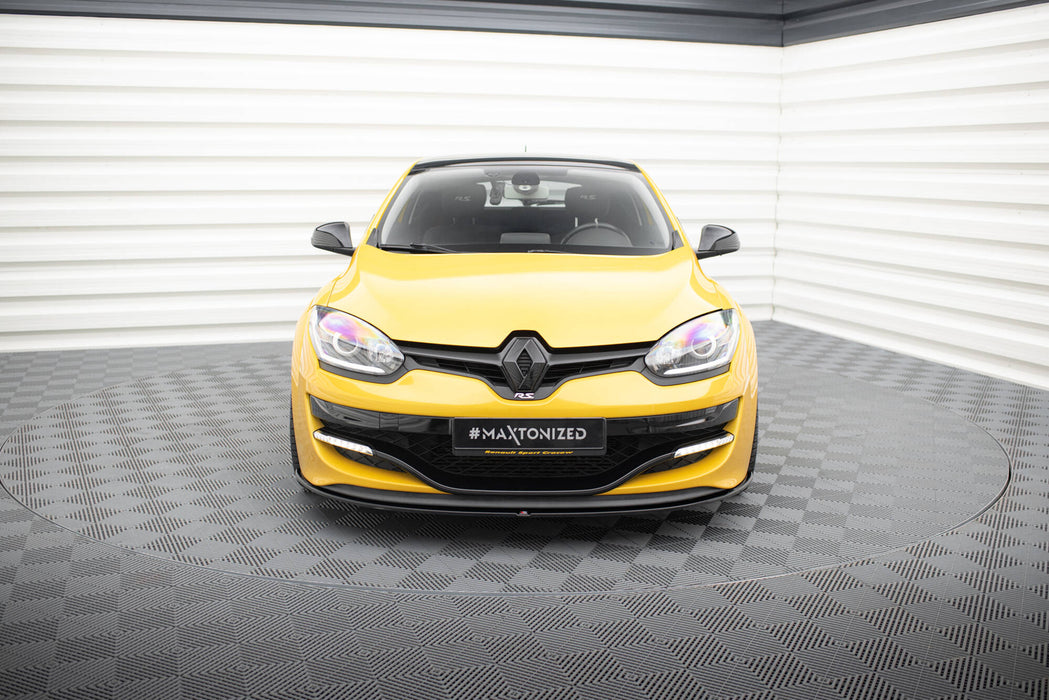 Maxton Design FRONT SPLITTER RENAULT MEGANE 3 RS v.1