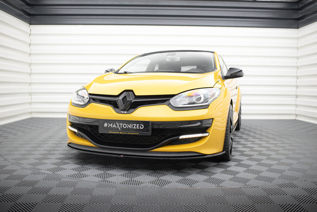 Maxton Design FRONT SPLITTER RENAULT MEGANE 3 RS v.1