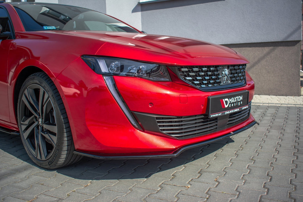 Maxton Design Front Splitter V.1 Peugeot 508 GT Mk2