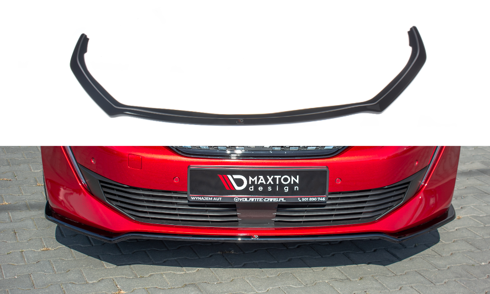 Maxton Design Front Splitter V.1 Peugeot 508 GT Mk2