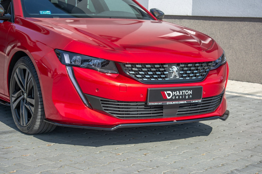 Maxton Design Front Splitter V.1 Peugeot 508 GT Mk2