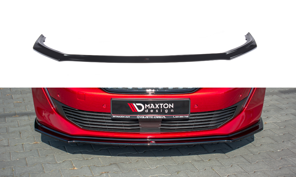 Maxton Design Front Splitter V.2 Peugeot 508 GT Mk2