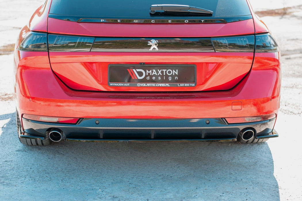 Maxton Design Rear Splitter(without vertical bars) Peugeot 508 GT Mk2