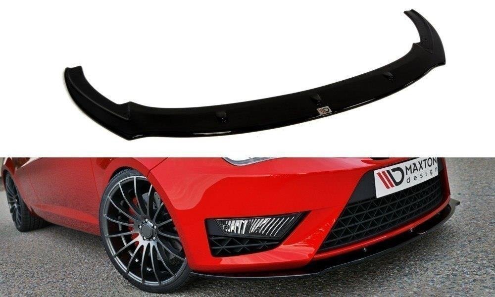 Maxton Design FRONT SPLITTER SEAT IBIZA IV CUPRA (6J) FACELIFT