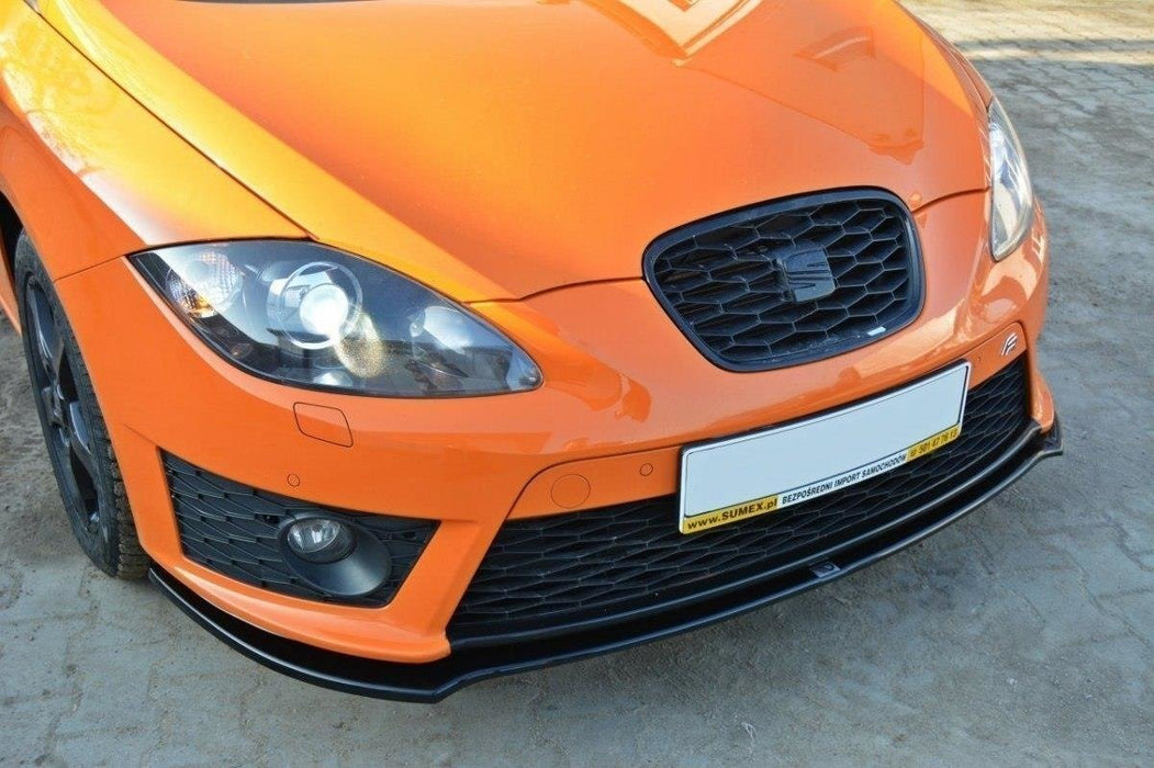 Maxton Design FRONT SPLITTER V.2 SEAT LEON MK2 CUPRA / FR (FACELIFT)