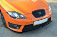 Maxton Design FRONT SPLITTER V.2 SEAT LEON MK2 CUPRA / FR (FACELIFT)