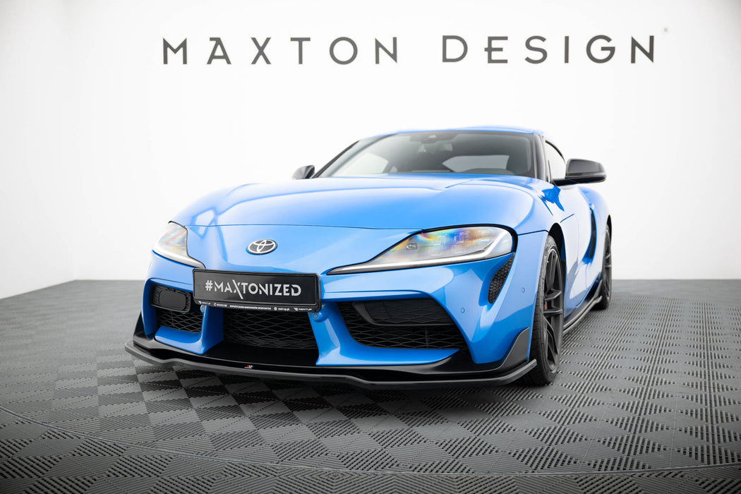 Maxton Design Front Splitter V.2 Toyota Supra Mk5