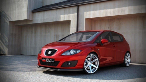 Maxton Design FRONT SPLITTER SEAT LEON MK2 (FACELIFT)