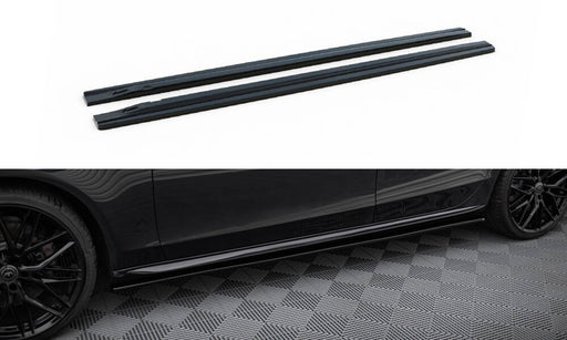 Maxton Design Side Skirts Diffusers V.1 Audi S4 / A4 / A4 S-Line B8 / B8 FL