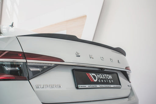 Maxton Design Spoiler Cap V.2 Skoda Superb Mk3 / Mk3 FL Hatchback