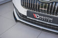 Maxton Design Front Splitter V.1 Skoda Superb Mk3 FL