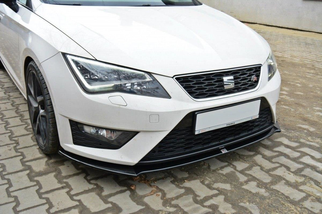 Maxton Design FRONT SPLITTER SEAT LEON III CUPRA / FR