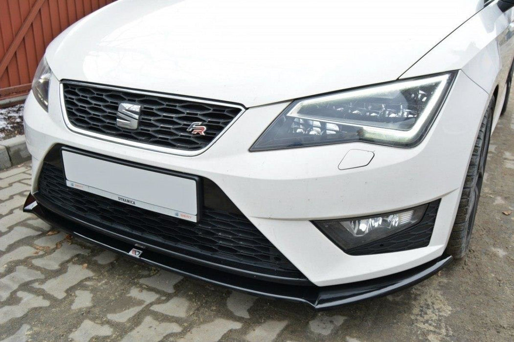 Maxton Design FRONT SPLITTER SEAT LEON III CUPRA / FR