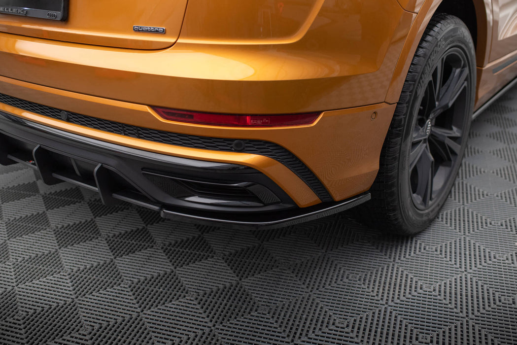 Maxton Design Rear Side Splitters Audi Q8 S-line