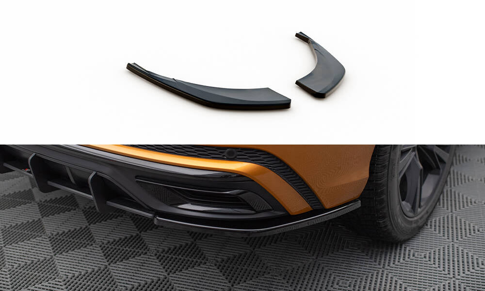 Maxton Design Rear Side Splitters Audi Q8 S-line