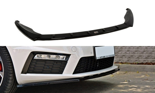 Maxton Design Front Splitter V.1 Skoda Octavia RS Mk3