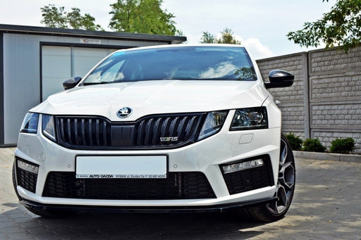 Maxton Design Front Splitter V.1 Skoda Octavia RS Mk3