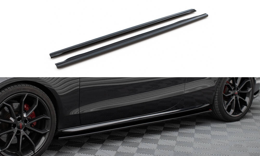 Maxton Design Side Skirts Diffusers Audi S5 / A5 / A5 S-Line 8T / 8T FL